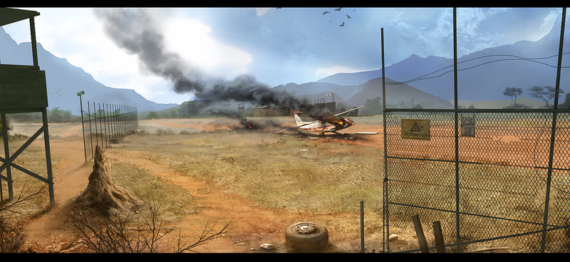 Illustration for article titled The Desolate Video Game Art of Nicolas Ferrand